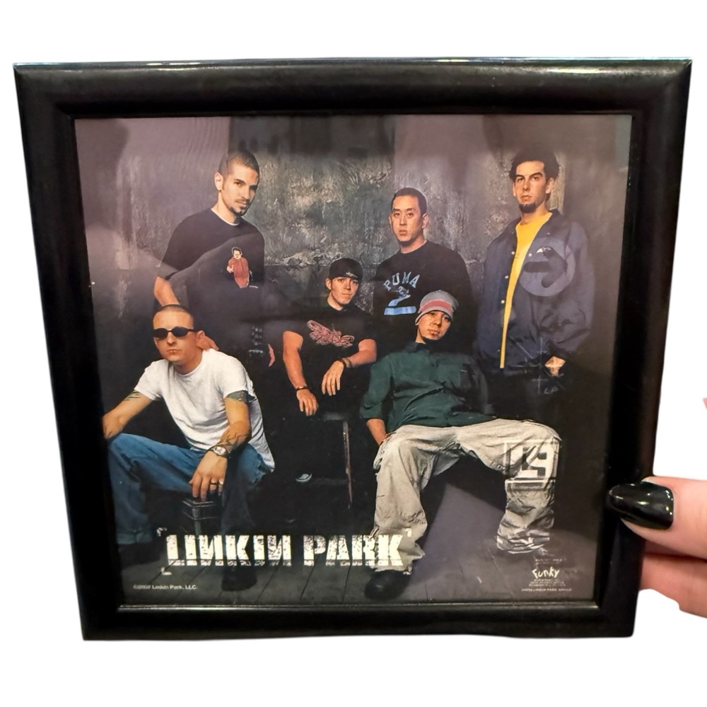 Vintage Funky Enterprises Linkin Park Framed Photograph